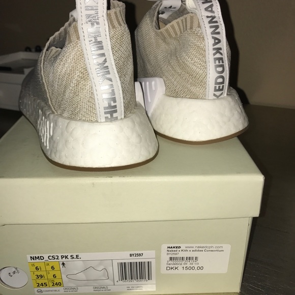 Adidas NMD CS2 Kith X Naked Sandstone 6 - Picture 5 of 6
